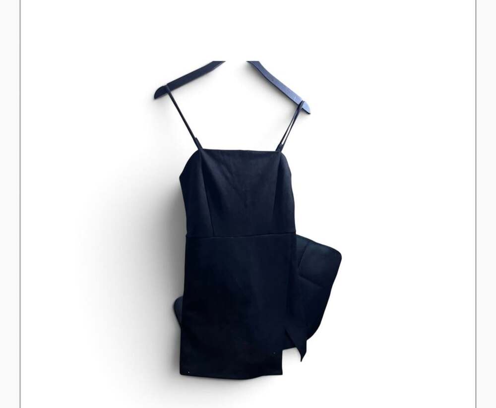 Dress Forum Olive Faux Suede Skort Romper